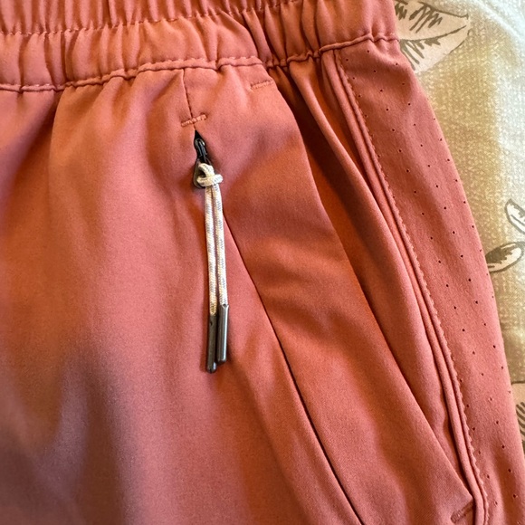 Vuori Women's Terracotta Athletic Shorts - Picture 3 of 5